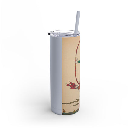 L'Arc Rouge by George Barbier Skinny Matte Tumbler, 20oz
