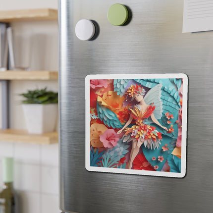 Hibiscus Fairy Die-Cut Magnets (4 Sizes)