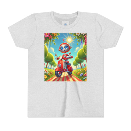 The Traveling Robot Youth Short Sleeve Tee