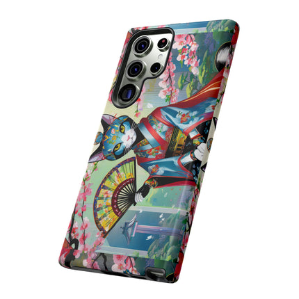 Cyberpunk Geisha Phone Cases