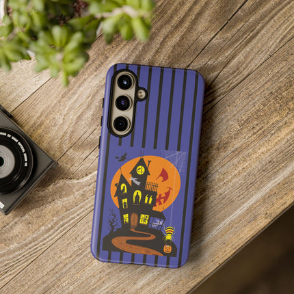 Halloween Night at the Haunted House Phone Cases