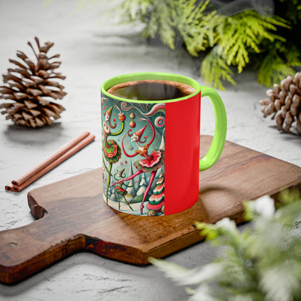 Christmas Ballet of the Absurd Colorful Mugs (11oz, 15oz)