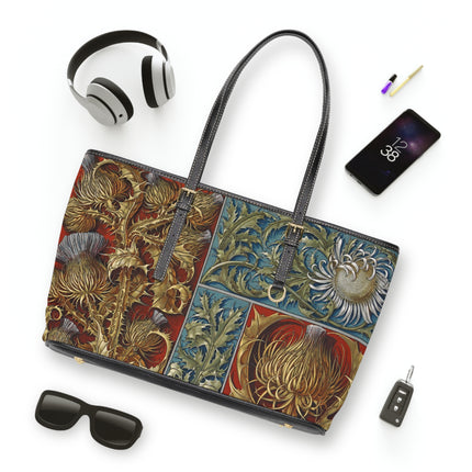 The Plant in Art and Industry Plate 02 PU Leather Shoulder Bag