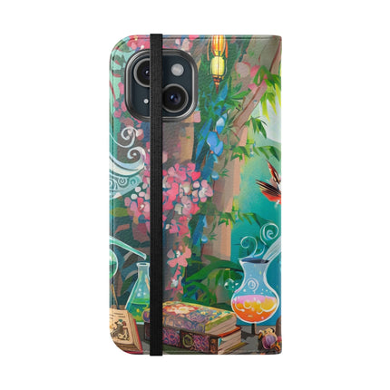 🦉✨ Owl's Magical Workshop Flip Case – Enchanted Wisdom & Arcane Wonder