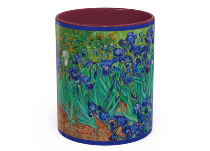 Irises by Vincent Van Gogh Colorful Mugs (11oz, 15oz)
