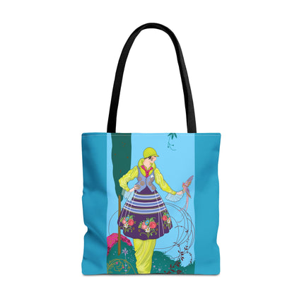 Exquisite Elegance by Umberto Brunelleschi Tote Bag (AOP)