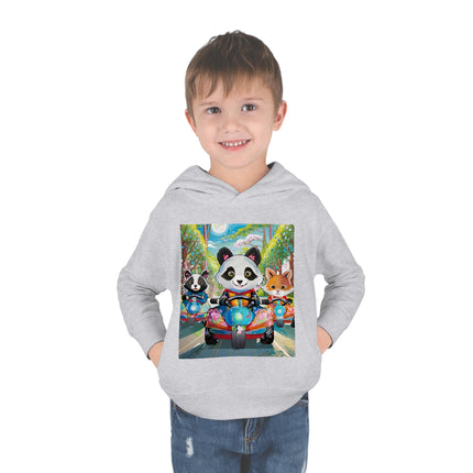 Bumper Car Bonanza Toddler Pullover Fleece Hoodie