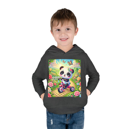 Garden Path Adventure Toddler Pullover Fleece Hoodie