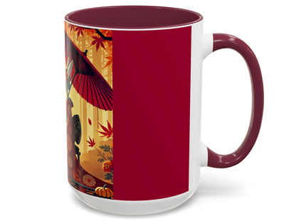 Theatrical Harvest Rabbit Colorful Mugs (11oz, 15oz)