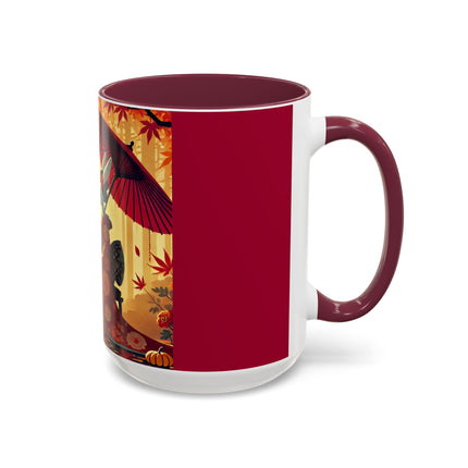 Theatrical Harvest Rabbit Colorful Mugs (11oz, 15oz)