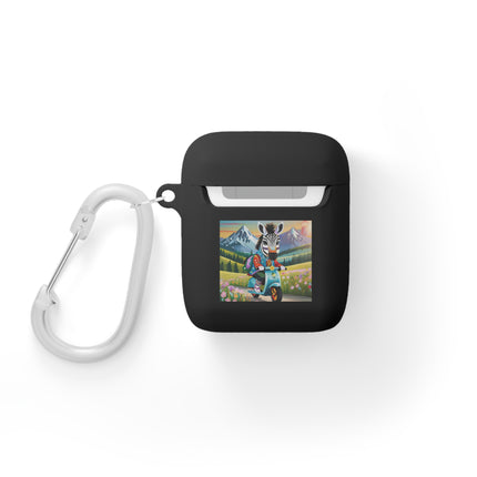 Stripes on Wheels AirPods Case Cover