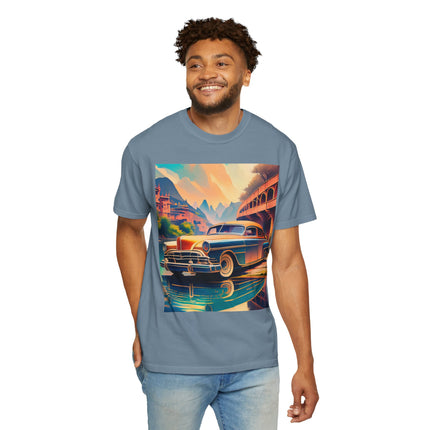 1953 Buick Roadmaster Unisex Garment-Dyed T-shirt