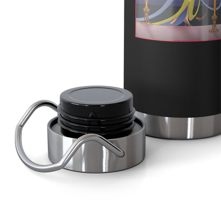 Smoke and Secrets: A Glamorous Encounter in Prohibition Era Copper Vacuum Insulated Bottle, 22oz