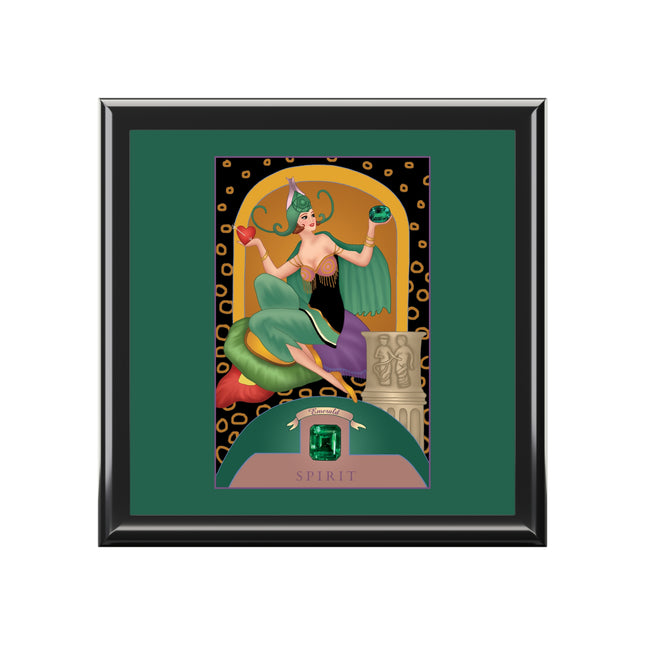 May & Emerald (from the Gem Series) by Sofia Chiostri Jewelry Box