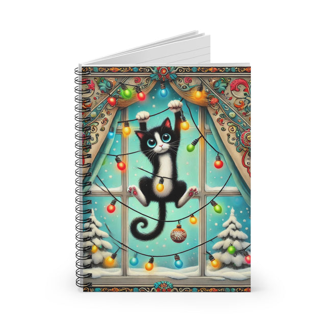 Mischief in Tinselland Spiral Notebook - Ruled Line