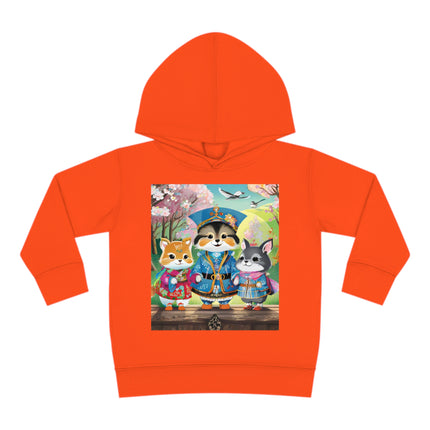Fluffy Explorers Toddler Pullover Fleece Hoodie
