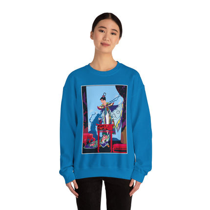 A Visual Journey by Umberto Brunelleschi Women's Heavy Blend™ Crewneck Sweatshirt