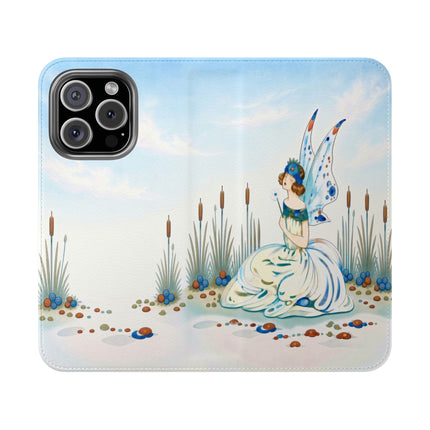 🧚🦋 The Jeweled Wing Fairy Flip Case – Art Deco Fairy Fantasy
