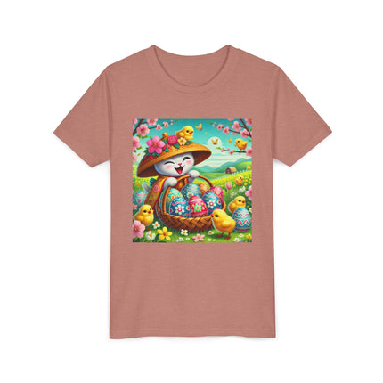 Geisha Kitten’s Easter Delight Youth Short Sleeve Tee