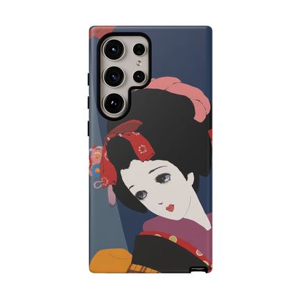 Geisha Portrait Phone Case – Elegant Beauty & Timeless Grace