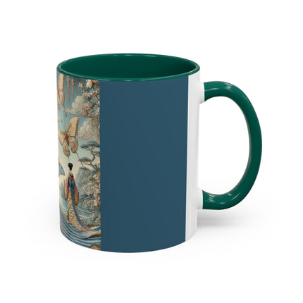 Butterfly Empress Colorful Mug – Graceful Butterflies & Timeless Elegance