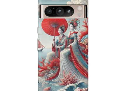 Ladies by the Quiet Sea Phone Cases