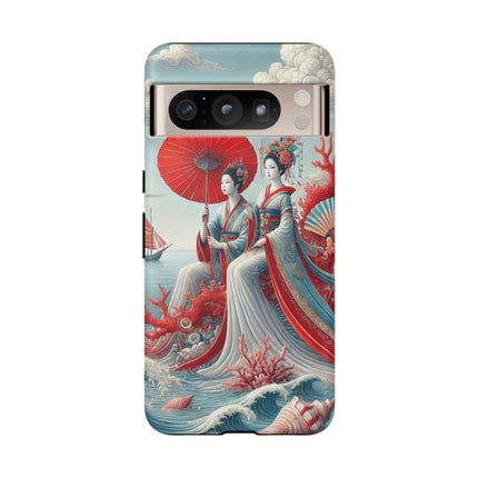 Ladies by the Quiet Sea Phone Cases