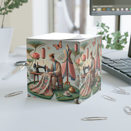 The Tailor’s Garden Note Cube
