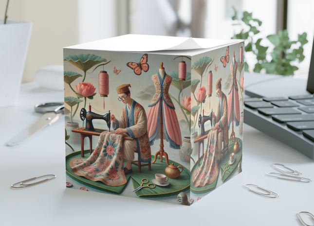 The Tailor’s Garden Note Cube