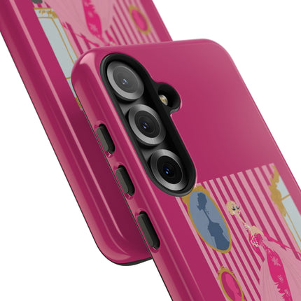 Lady in Pink Phone Case – Graceful Sophistication