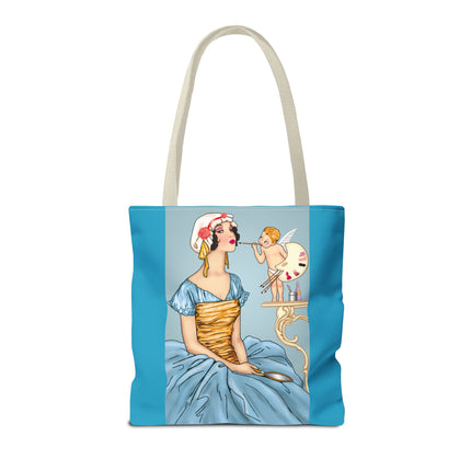 The Enchanting Painter: A Fairy's Artistic Touch Tote Bag (AOP)