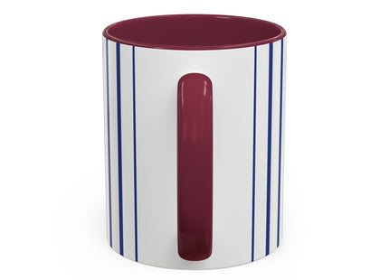 Snowman in Falling Snow Colorful Mugs (11oz, 15oz)