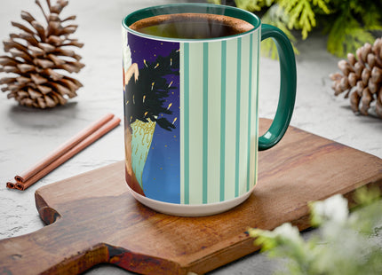 The Christmas Angel Colorful Mugs (11oz, 15oz)