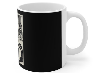 The Large Cow by Ernst Ludwig Kirchner Ceramic Mug 11oz
