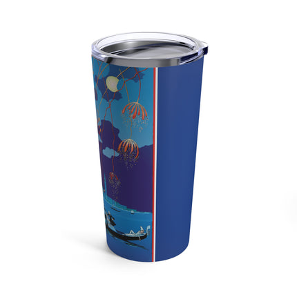 Fireworks in Venice by George Barbier Tumbler 20oz