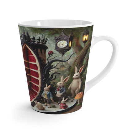 Malice in Wonderland – Gothic Halloween Cake Latte Mug