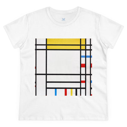 Place de la Concorde by Piet Mondrian Women's Midweight Cotton Tee