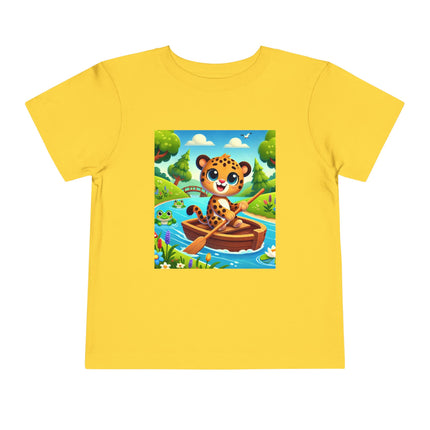 Little Explorer on the River Toddler Short Sleeve Tee