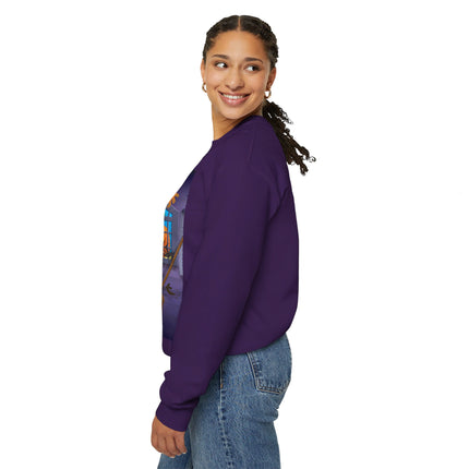Whimsical Halloween Mischief Unisex Heavy Blend™ Crewneck Sweatshirt