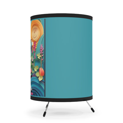 Elegant Egret Oasis Tripod Lamp