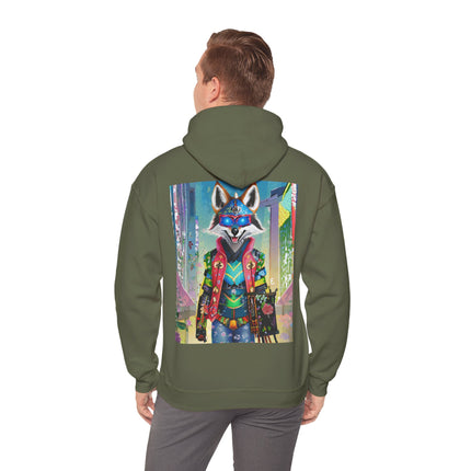 Cyber Hyena – Heavy Blend™ Hooded Sweatshirt