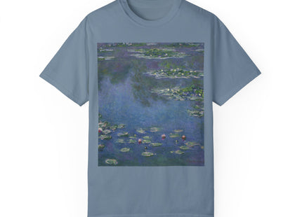 Water Lilies by Claude Monet Unisex Garment-Dyed T-shirt