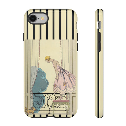 Falbalas et fanfreluches, La Souris by George Barbier Phone Cases