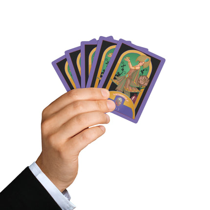 October & Opal, Tourmaline (from the Gem Series) by Sofia Chiostri Playing Cards