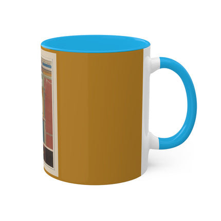 Pompeii Walls Pl.20 by Victor Steeger Colorful Mugs, 11oz