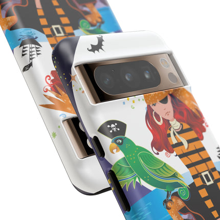 Moonlit Pirate Halloween Phone Cases