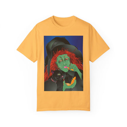 Mirror, Mirror A Witch's Touch Unisex Garment-Dyed T-shirt