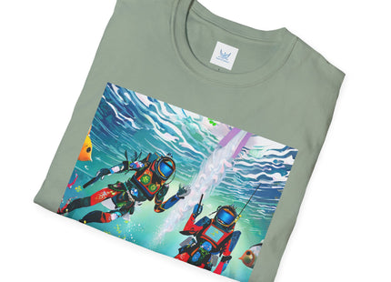 FBI Robot Dive Team Softstyle T-Shirt