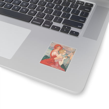 Sur la Route d'Anacapri by Gerda Wegener Kiss-Cut Stickers (4 Sizes)