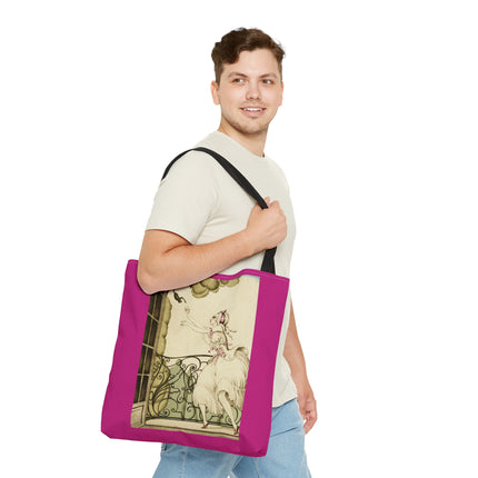 Sur talons rouges (On Red Heels) pl 02 by Gerda Wegener Tote Bag (AOP)